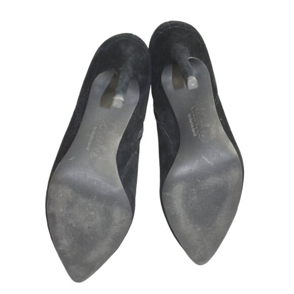 Charles David Delicious Black Suede Stiletto Bootie, Size 8.5 - Picture 8 of 13